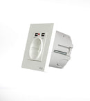 Prise Schuko encastrable Latrans avec 2 x USB 2100 mA Idéale pour charger tous les smartphones, tablettes, appareils photo numériques, MP3, etc. (prise avec 2 prises USB et murales et câble)