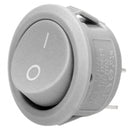 ORNO AE-13180 Kippschalter 230v Round Strom: 6, 10A Versorgungsspannung: 230V~ (Grau)