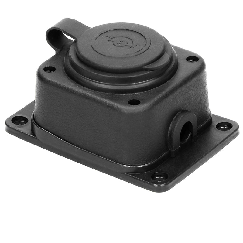 ORNO Werkstatt Schuko Stecker Aussen Wasserdicht IP44 230V 16A Schlagfest, Nicht Brennbar (1-Fach)