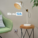 Shelly Plug S - Intelligente Steckdose für Alexa, Google Home, Nest Hub, programmierbare Steckdose mit Sprachsteuerung, Strommessung