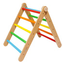 LATRANS lot de 3 triangles d'escalade avec toboggan et arche d'escalade - Aire de jeux d'intérieur pour les tout-petits à partir de 1 an - Jouet d'escalade inspiré de Pikler