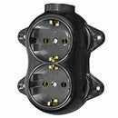 Prise vintage montée en Surface, interrupteur rétro rond, série de commutateurs