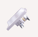 Schutzkontakt-Steckdose 3-fach unterputz weiß Schuko-Steckdosen