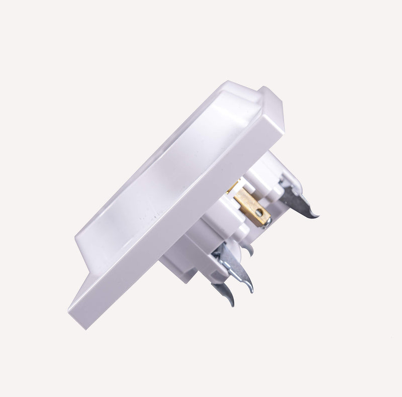 Schutzkontakt-Steckdose 3-fach unterputz weiß Schuko-Steckdosen