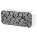 Legrand, prise en saillie (3 voies), 2 pôles avec contact de protection et protection enfants pour montage mural, 782418