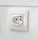 Latrans flush-mounted Schuko socket with USB C 2400mA and 4 in 1 universal charging cable for all smartphones, tablets, digital cameras, MP3 etc.