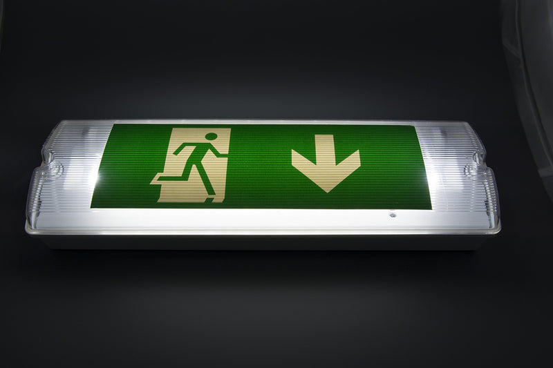 Emergency light Emergency lighting Exit Emergency exit Escape route light Emergency light Escape route EXIT IP65